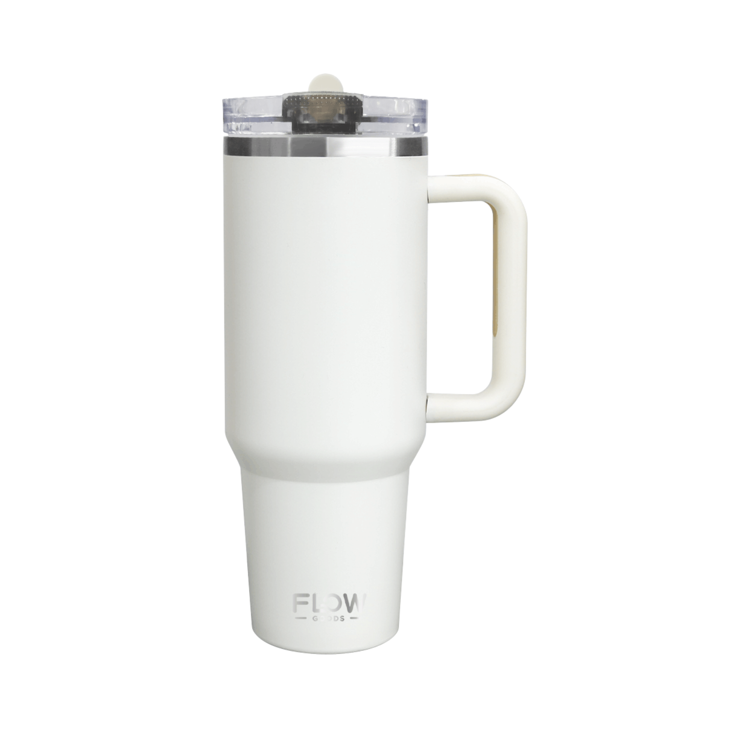 Flip Straw Tumbler Cream