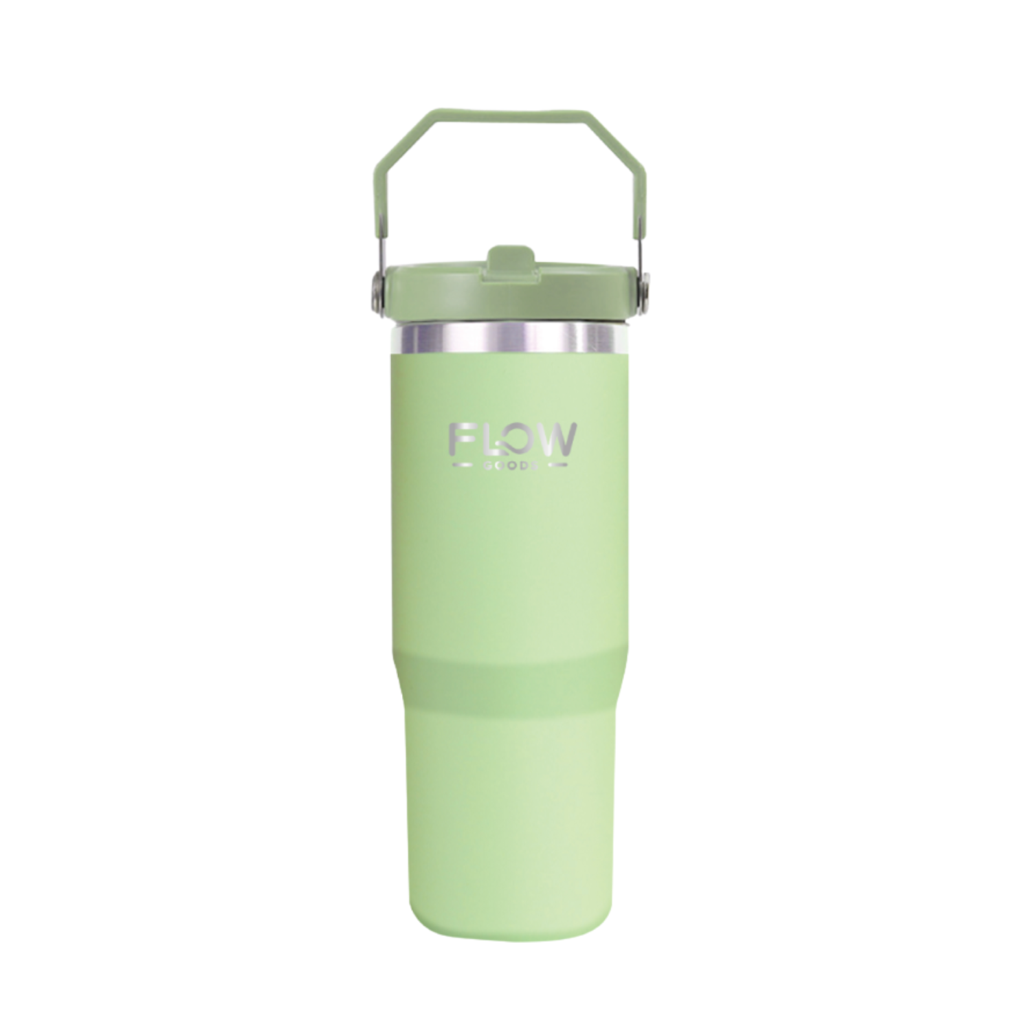 Flip Straw LightFlow Tumbler Green