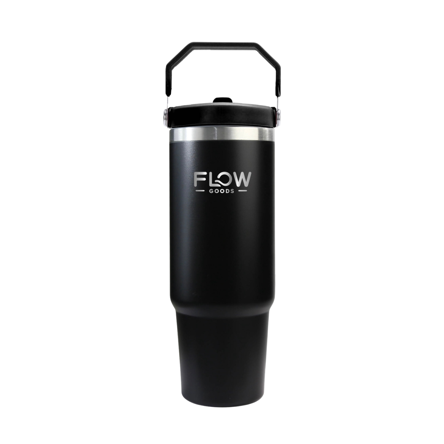 Flip Straw LightFlow Tumbler Black